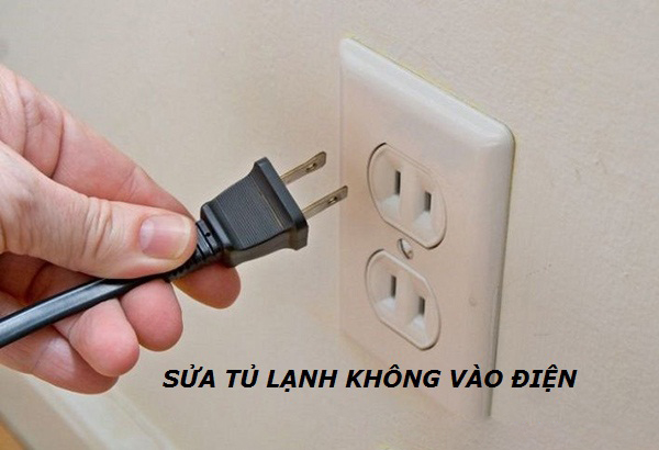 sua tu lanh khong vao dien